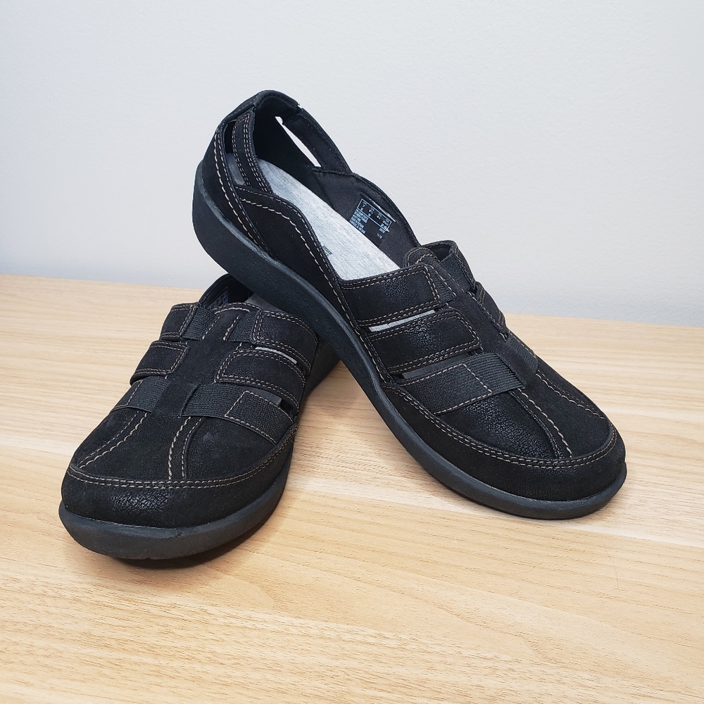 Clarks Cloudsteppers Sillian Stork slip-on / size 9.5